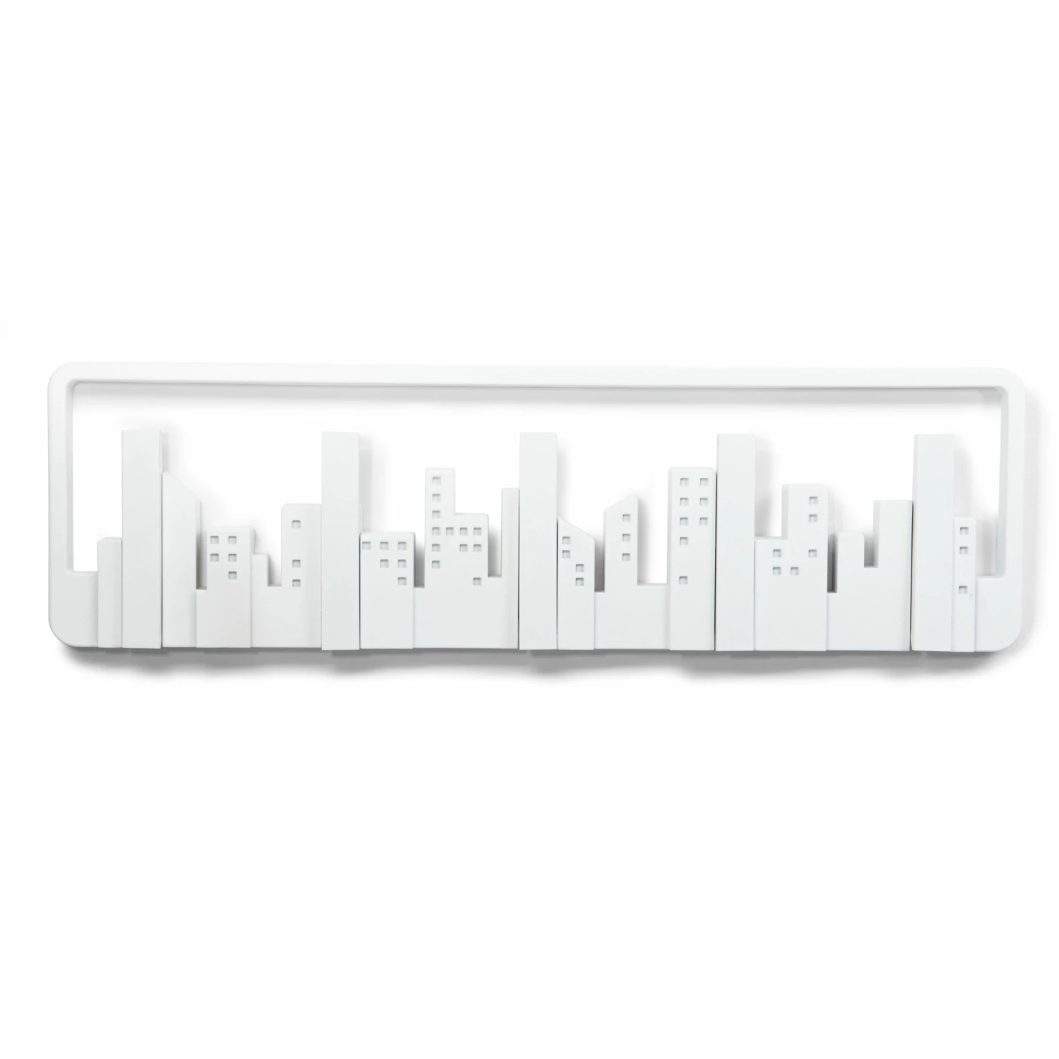 Umbra White Skyline Multi Wall Hook 4 Umbra White Skyline Multi Wall Hook