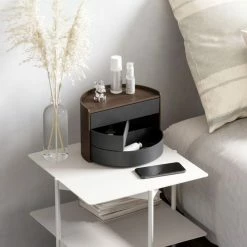 Umbra Black/Walnut Moona Jewellery/Storage Box 7 Umbra Black/Walnut Moona Jewellery/Storage Box