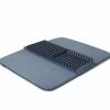 Umbra Large Denim Blue Microfibre Udry Drying Mat 1 Umbra Large Denim Blue Microfibre Udry Drying Mat