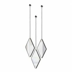 Umbra Set of 3 Black Dima Wall Mirrors 11 Umbra Set of 3 Black Dima Wall Mirrors