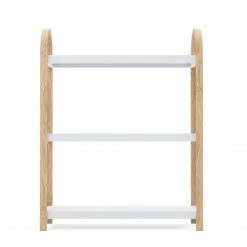 Umbra Bellwood 3 Tier Freestanding Shelf | White Natural 12 Umbra Bellwood 3 Tier Freestanding Shelf | White Natural