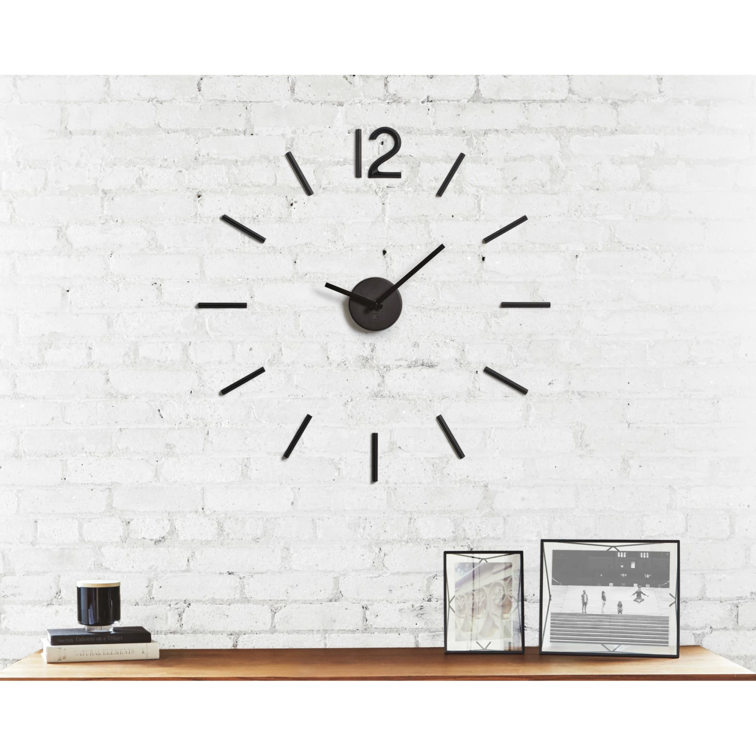 Umbra Black Blink Wall Clock 8 Umbra Black Blink Wall Clock