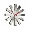Umbra Steel Ribbon Wall Clock 1 Umbra Steel Ribbon Wall Clock