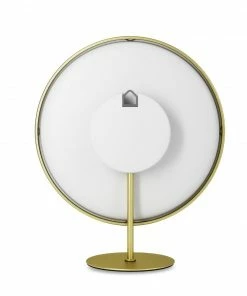 Umbra Horloge À Poser Ou Mural Infinity Doré Mat 22 Umbra Horloge À Poser Ou Mural Infinity Doré Mat