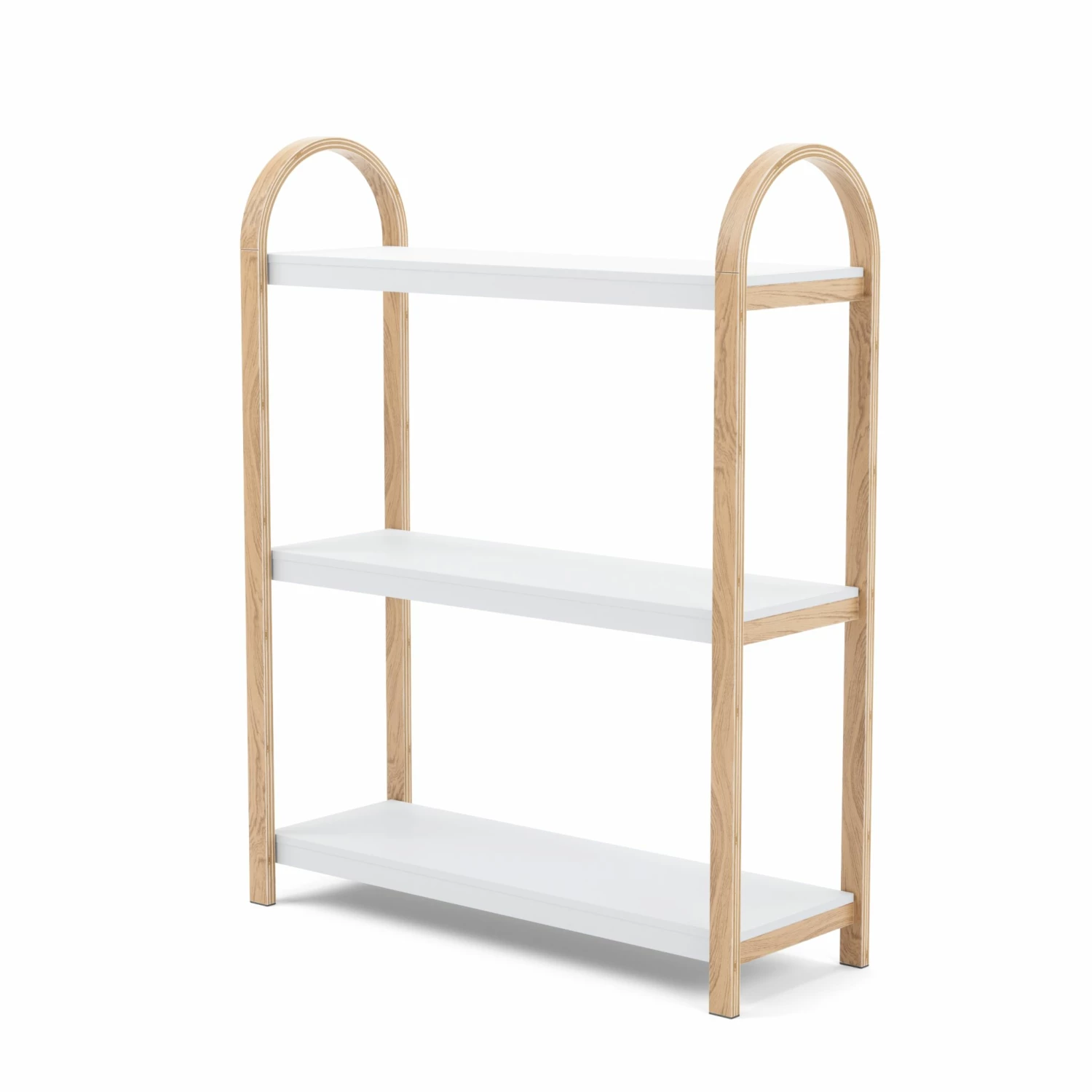 Umbra Bellwood 3 Tier Freestanding Shelf | White Natural 4 Umbra Bellwood 3 Tier Freestanding Shelf | White Natural