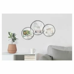 Umbra Infinity Round Chrome Picture Frame 4x6" 10 Umbra Infinity Round Chrome Picture Frame 4x6