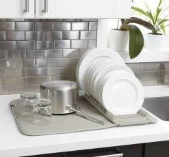 Umbra Large Light Grey Microfibre Udry Drying Mat 9 Umbra Large Light Grey Microfibre Udry Drying Mat