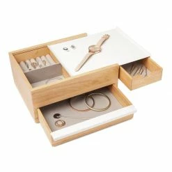 Umbra White Natural Stowit Storage Box 8 Umbra White Natural Stowit Storage Box
