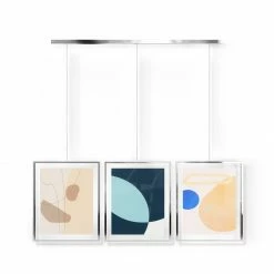 Umbra Chrome Exhibit 3OP Photo Display Multi Frame 9 Umbra Chrome Exhibit 3OP Photo Display Multi Frame