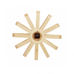 Umbra Wood Ribbon Wall Clock