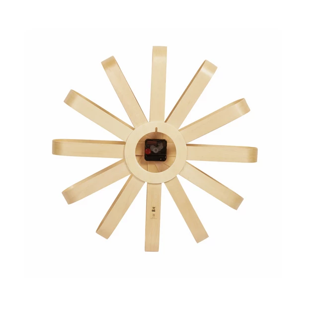 Umbra Wood Ribbon Wall Clock 4 Umbra Wood Ribbon Wall Clock