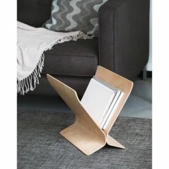 Umbra Natural Arling Magazine Rack/Record Holder