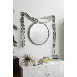 Umbra 24 inch Grey Hub Wall Mirror