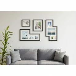 Umbra Mingle Set of 4 Black Gallery Picture Frames 16 Umbra Mingle Set of 4 Black Gallery Picture Frames