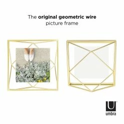 Umbra 4 x 4 Mat Brass Prisma Photo Frame 9 Umbra 4 x 4 Mat Brass Prisma Photo Frame