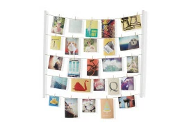 Umbra White Hangit Photo Display 3 Umbra White Hangit Photo Display