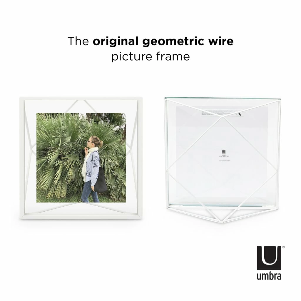 Umbra 4 x 4 White Prisma Photo Frame 6 Umbra 4 x 4 White Prisma Photo Frame