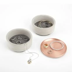 Umbra Concrete/Copper Tesora Jewellery Box 7 Umbra Concrete/Copper Tesora Jewellery Box