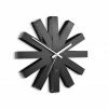 Umbra Black Ribbon Wall Clock 2 Umbra Black Ribbon Wall Clock