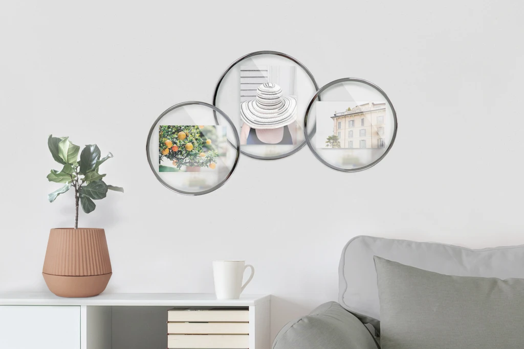 Umbra 10 x 15cm Chrome Infinity Photo Frame 4 Umbra 10 x 15cm Chrome Infinity Photo Frame