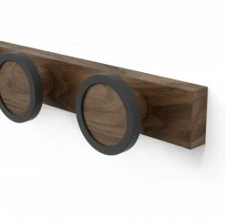 Umbra Hub Rail Wall Hook in Natural and Black 9 Umbra Hub Rail Wall Hook in Natural and Black