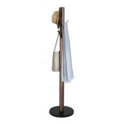 Umbra Black & Walnut Flapper Coat Stand 7 Umbra Black & Walnut Flapper Coat Stand