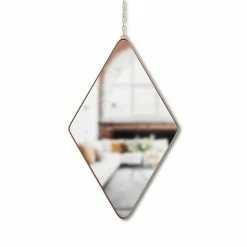 Umbra Set of 3 Copper Dima Wall Mirrors