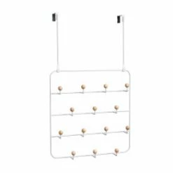 Umbra White Estique Over The Door Multi Organiser