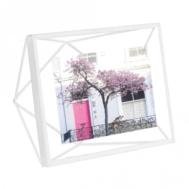 Umbra 4" x 6" White Prisma Photo Frame 3 Umbra 4" x 6" White Prisma Photo Frame