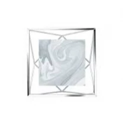 Umbra 4" x 4" Chrome Prisma Photo Frame