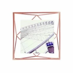 Umbra 4" x 4" Copper Prisma Photo Frame