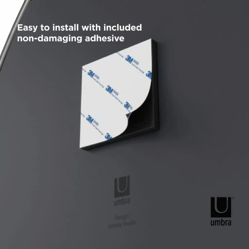 Umbra Set of 3 Hubba Pebble Wall Mirrors with Metallic Finish 10 Umbra Set of 3 Hubba Pebble Wall Mirrors with Metallic Finish