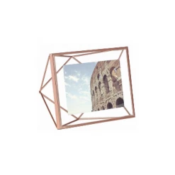 Umbra 4" x 6" Copper Prisma Photo Frame