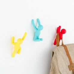 Umbra Set of 3 Multicoloured Buddy Hooks