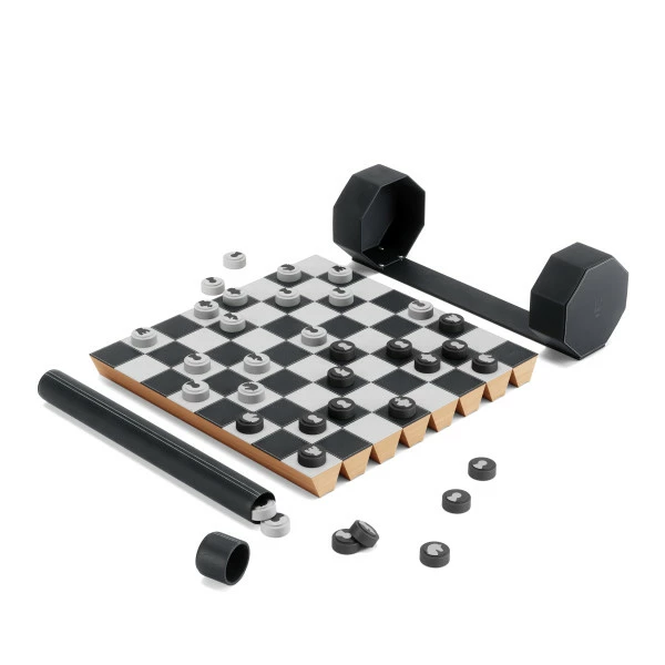 Umbra Rolz Chess/Checkers Set 3 Umbra Rolz Chess/Checkers Set