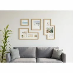 Umbra Mingle Set of 4 Multi Picture Wall Frames Natural 16 Umbra Mingle Set of 4 Multi Picture Wall Frames Natural