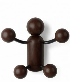 Umbra Patère Woody Noir/Noyer 12 Umbra Patère Woody Noir/Noyer