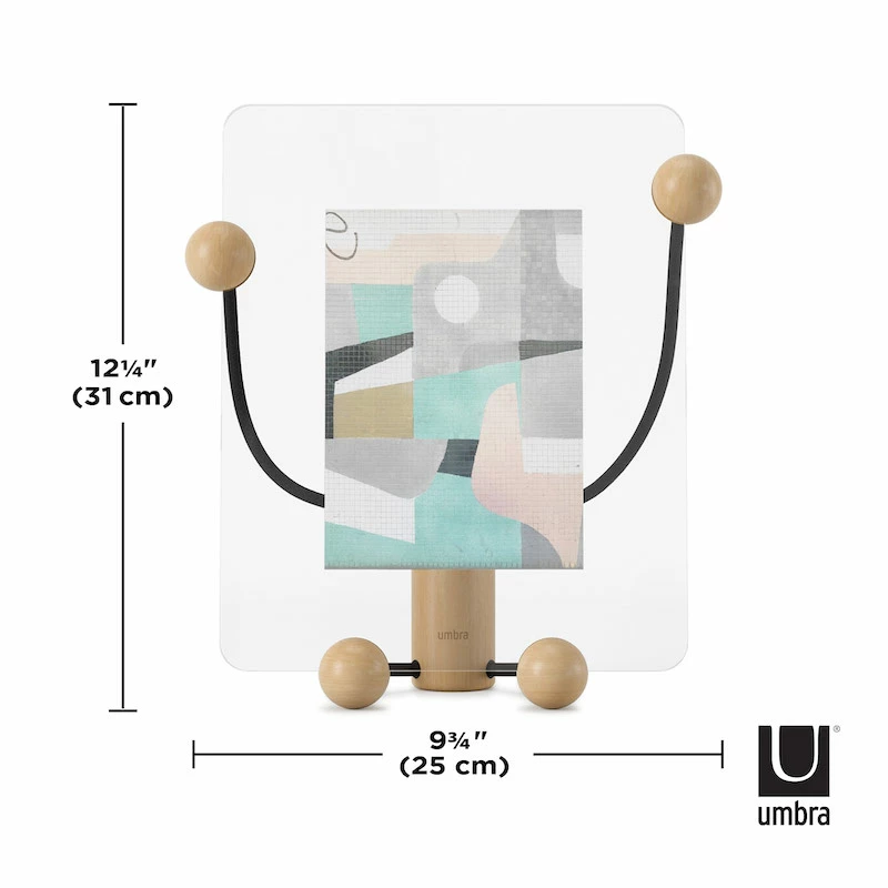 Umbra Grand Cadre Photo Woody Blanc/Naturel 8x10’’ 8 Umbra Grand Cadre Photo Woody Blanc/Naturel 8x10’’