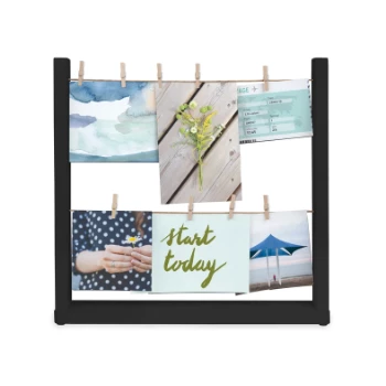 Umbra Black Hangit Desktop Photo Display 3 Umbra Black Hangit Desktop Photo Display