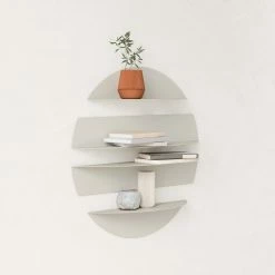 Umbra Stone Grey Solis Wall Shelves 19 Umbra Stone Grey Solis Wall Shelves