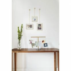 Umbra Brass Fotochain Picture Frame Set of 3 9 Umbra Brass Fotochain Picture Frame Set of 3