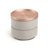 Umbra Concrete & Copper Tesora Jewellery Box 2 Umbra Concrete & Copper Tesora Jewellery Box