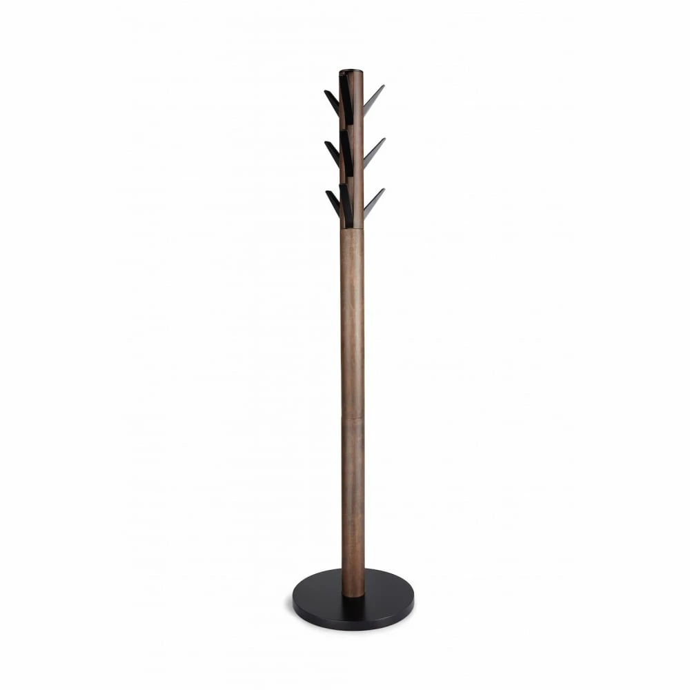 Umbra Black & Walnut Flapper Coat Stand 3 Umbra Black & Walnut Flapper Coat Stand