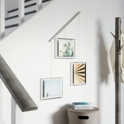 Umbra Chrome Exhibit 3OP Photo Display Multi Frame 12 Umbra Chrome Exhibit 3OP Photo Display Multi Frame