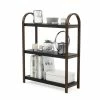 Umbra Black & Walnut Bellwood 3 Tier Freestanding Shelf 1 Umbra Black & Walnut Bellwood 3 Tier Freestanding Shelf