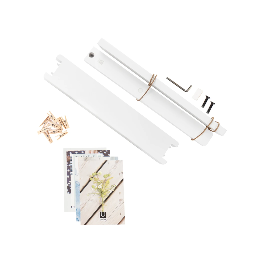 Umbra White Hangit Desktop Photo Display 8 Umbra White Hangit Desktop Photo Display