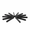 Umbra Set of Two Black Silicone Fanfare Trivet 2 Umbra Set of Two Black Silicone Fanfare Trivet
