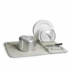 Umbra Large Light Grey Microfibre Udry Drying Mat 8 Umbra Large Light Grey Microfibre Udry Drying Mat