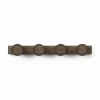 Umbra Hub Rail Wall Hook in Natural and Black 1 Umbra Hub Rail Wall Hook in Natural and Black