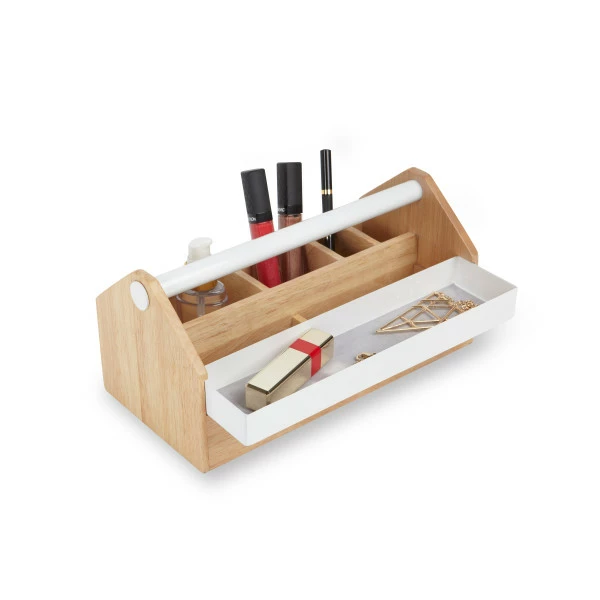 Umbra White and Natural Toto Medium Storage Box 3 Umbra White and Natural Toto Medium Storage Box